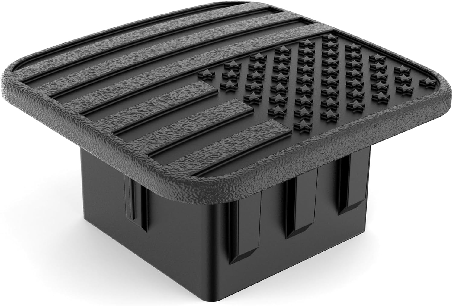 Fits for 2-inch Hitch Receiver, American Flag Hitch Plug Cover, Heavy Duty Rubber, Trailer Hitch Cover Tube Plug Insert, Car Exterior Accessories, Receiver Tube Hitch Plug