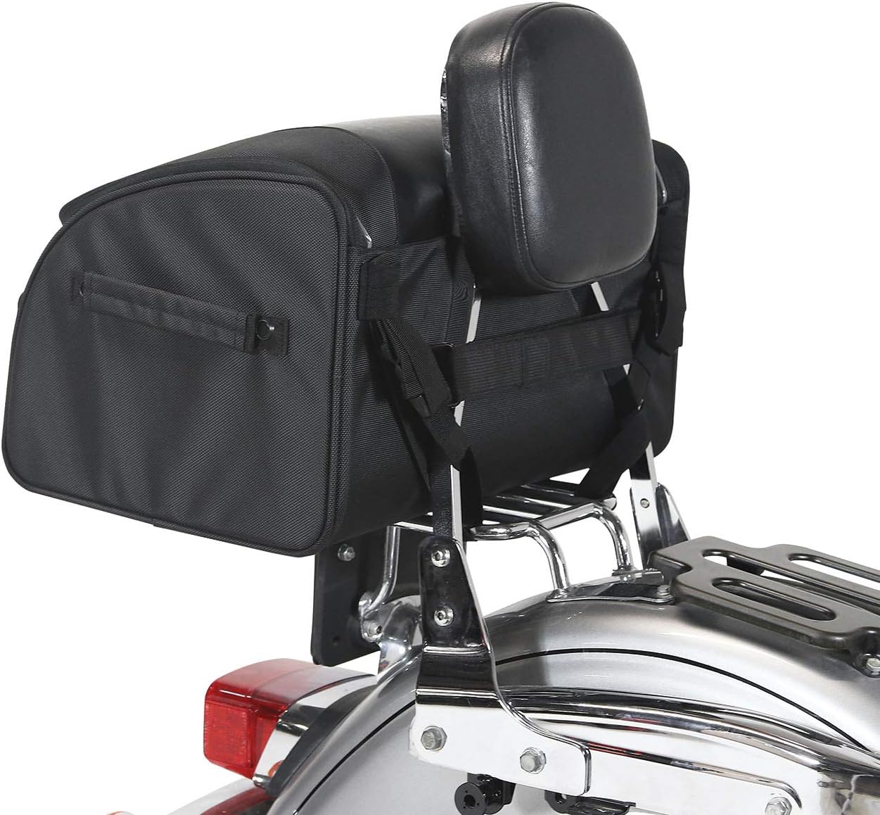 Nelson Rigg NR-250 Route 1 Traveler Lite Tour Trunk Bag, Harley Davidson Ultra, Indian Roadmaster, Honda Goldwing, Black