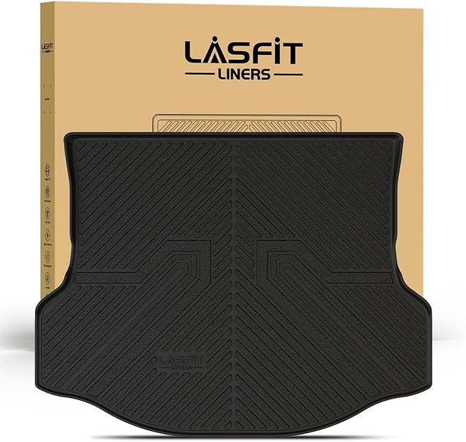 LASFIT Cargo Mat Fit for Toyota RAV4 2013-2018 TPE All Weather RAV4 Hybrid and by LASFIT