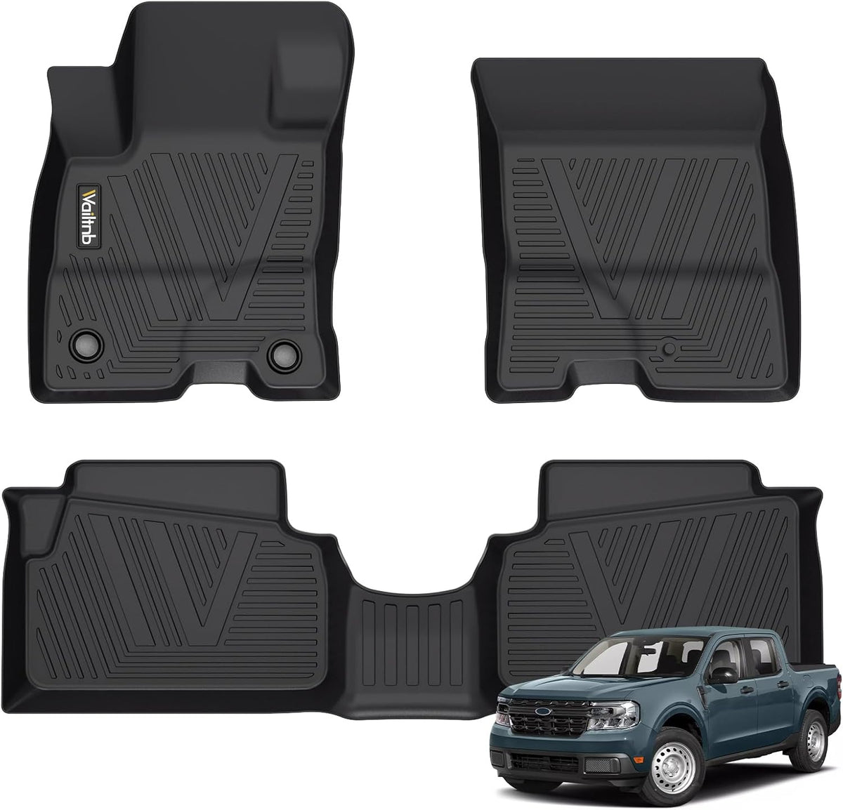Car Floor Mats fit Ford Maverick Hybrid 2024 2023 2022 Floor Liners Car Mats