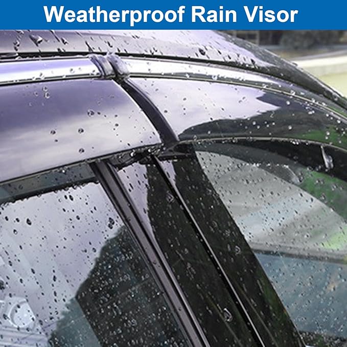 Window Rain Guards Compatible - Image 6