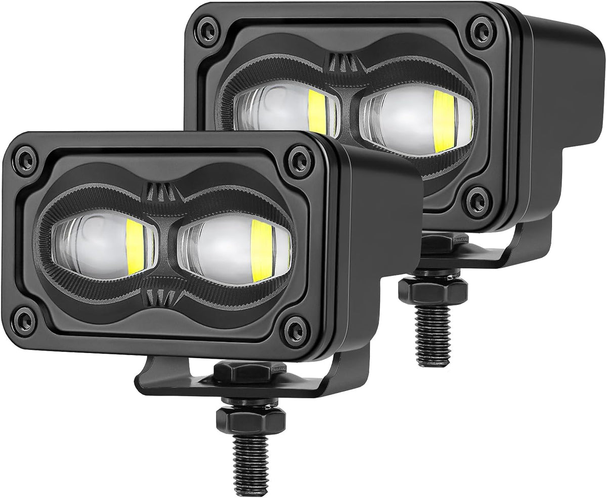 sae led fog light dot approved driving off, main product view