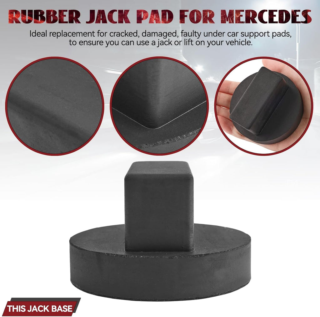 Rubber Jacking Point Jack Pad Frame Stand Adaptor for Mercedes Benz A B C E R S Class CLA CLC CLK GL GLA G GLE GLC M SL SLK SLR