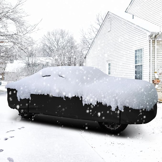Truck Cover for Chevy Silverado Crew Cab Long Bed 8.3ft Heavy Duty Waterproof