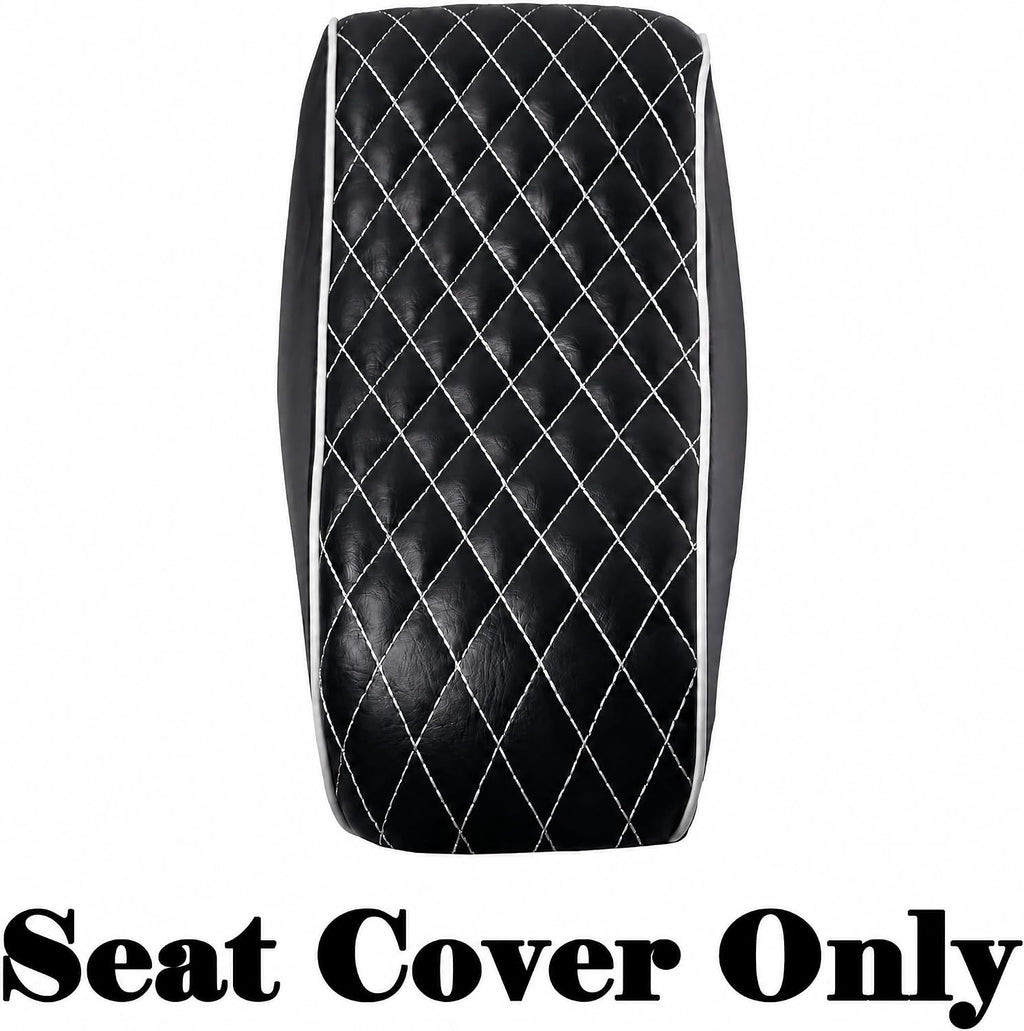 JMCHstore Green Diamond Stitch Retro Seat Cover for Coleman CC100X Mini Bike 98cc,Hisun 100CC Kids Trail Bike Cushion Replacement Parts