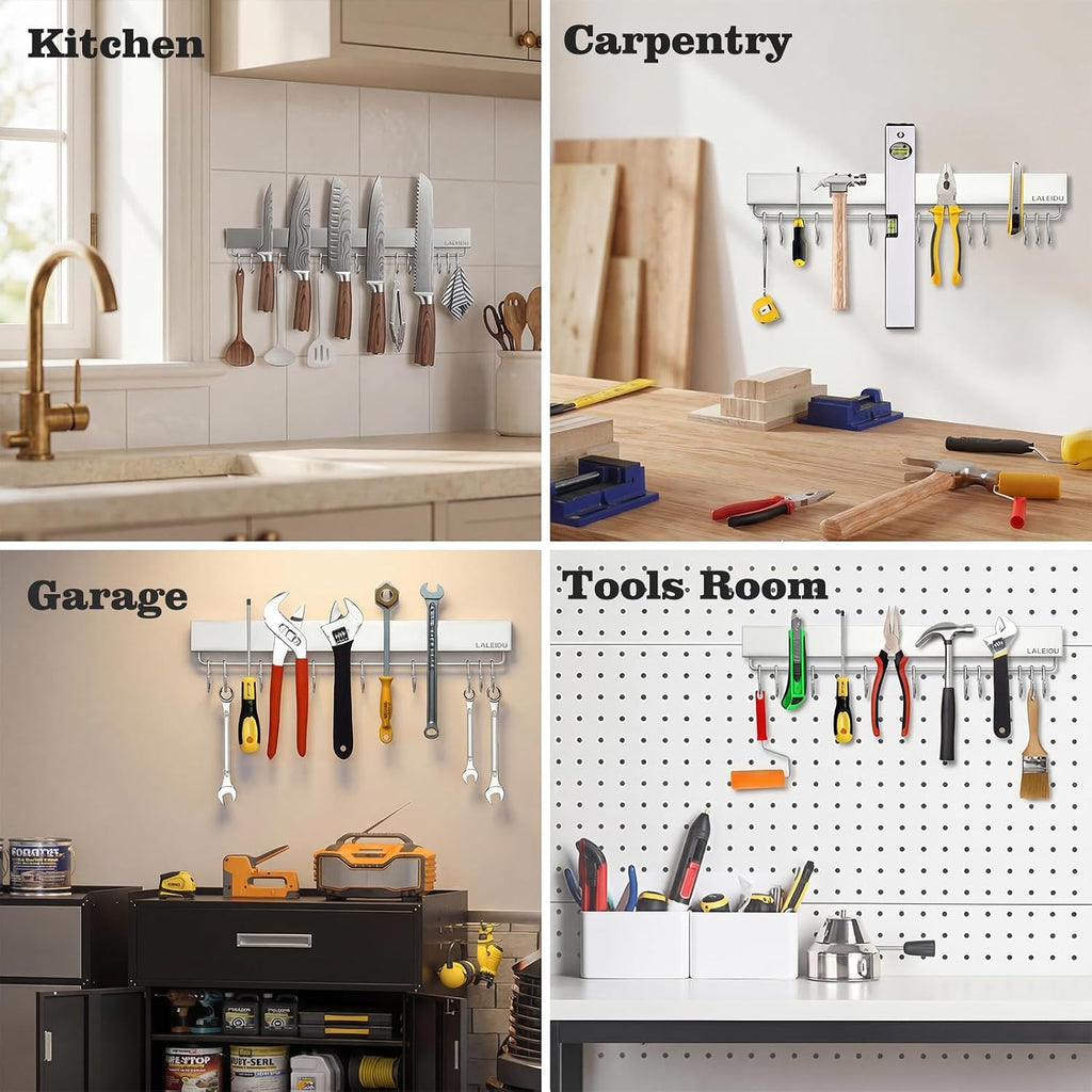 20 inch magnetic knife holder for wall, package contents