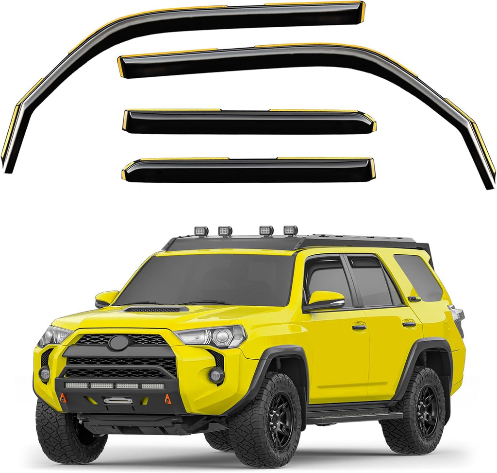in-Channel Window Rain Guards Fit