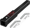 TYT Trailer Hitch Extension 18" inch, Trailer Extender for 2-inch Receiver with 5/8" Advanced Hitch Pin, 3500 lbs GTW / 350 lbs TW