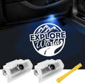 No Fade Car Door Lights Logo Compatible with Infiniti, LED Welcome Lights Accessories for Q50 Q60 Q70 G25 G37 QX50 QX56 QX60 QX70 QX80