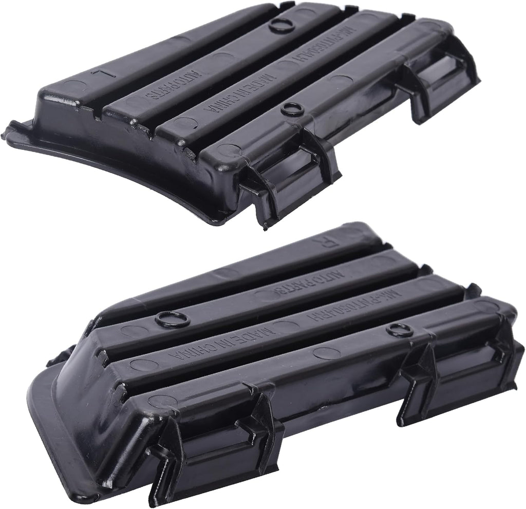 Front Bumper Lower Fog Light Cover Outer Grille Compatible with 2005-2008 Pontiac Vibe Replaces 88974247 88974246 (Left and Right)