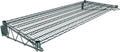 24" x 60" Green Epoxy Wire Wall Mount Shelf by Krollen+Industrial