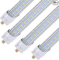 10 Pack, 8 Foot LED Bulbs, 150W 19000lm 5000K Daylight, Super Bright, T8 T10 by DOUYIDOUBEST-LEDLIGHTING
