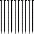 16 Inch Rebar Stakes 10 Pack Heavy Duty Ground Anchors 1/2 Inch Diameter