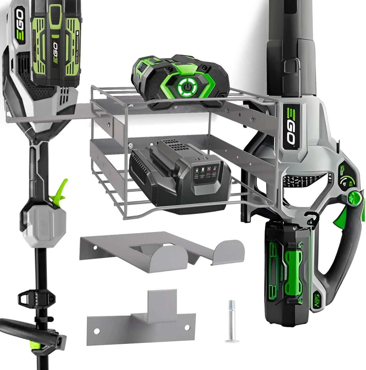 power tool organizer wall mount - heavy duty, main product view