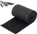 Boat Trailer Bunk Carpet 16 Inch x 15 feet Black Marine Roll Carpet Replacement Parts Accessories Padding Cover for Jet Ski Trailer Boards Ramps (Black-16in x 15ft)