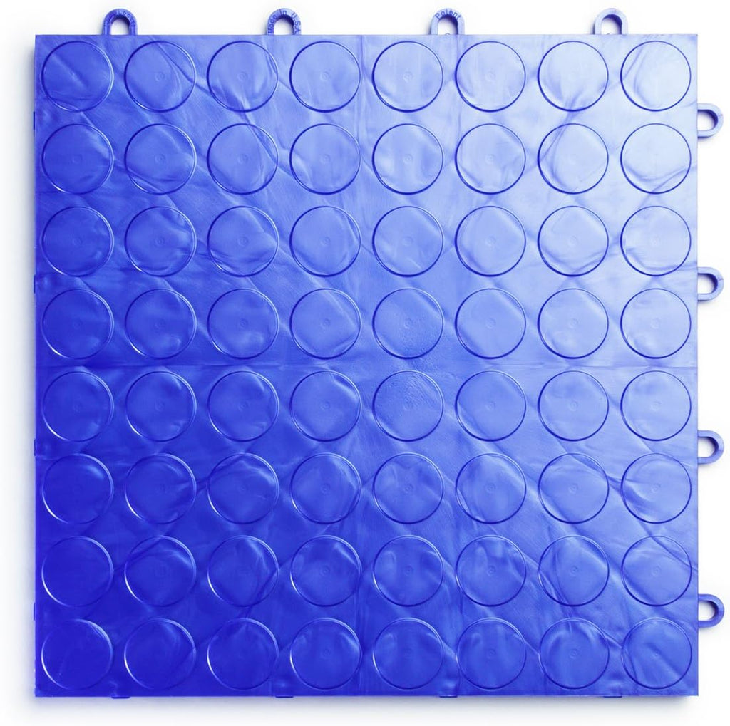 RaceDeck CircleTrac, Interlocking Non-Slip Garage Flooring Tile, Heavy-Duty