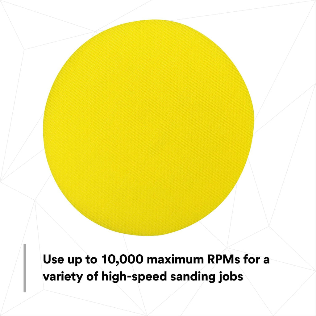 3M Hookit Disc Pad 05776, Easy Change Out, Medium Density Foam, 6 in