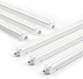 Ensenior 6 Pack 4 FT Led Shop Lights, 6000K Clear White, 5000LM Super Bright