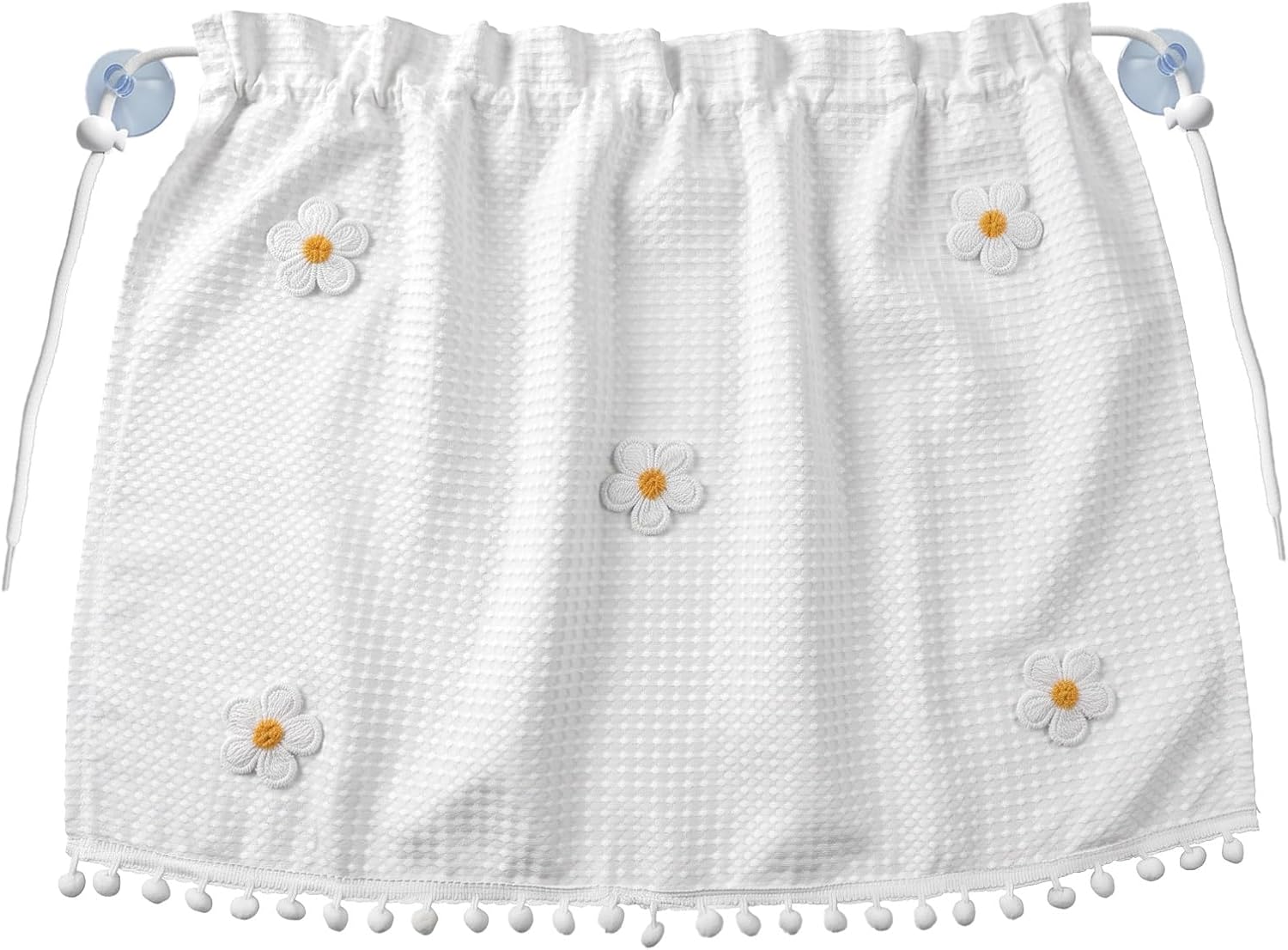 Baby Window Shades for Car with Suction Cup, Privacy Curtain Blackout UV Protection Car Side Windshield Sun Shade for Back Seat, Cute Auto Camping Windows Screen Shades (Five Small Flowers)