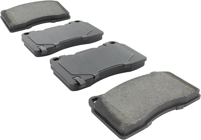 Premium Semi-Metallic Front Brake Pads Compatible - Image 2