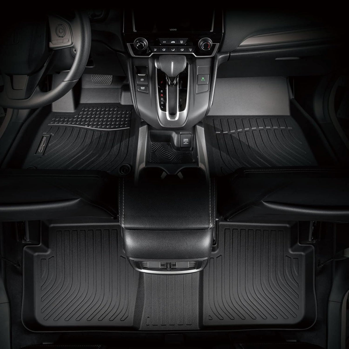 floor mats cargo liner for 2021-2026 chevy suburban/gmc, close-up detail