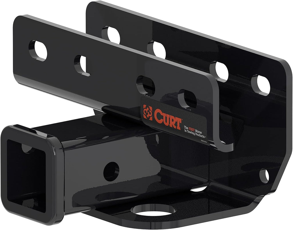 CURT 13493 Class 3 Trailer Hitch, 2" Receiver, Fits 2021-2026 Ford Bronco Without Factory Receiver, 3,500 lb GTW, 350 lb TW, 4,000 lb WD, Custom Fit, Steel Tow Hitch, A-Coat and Powder Coat