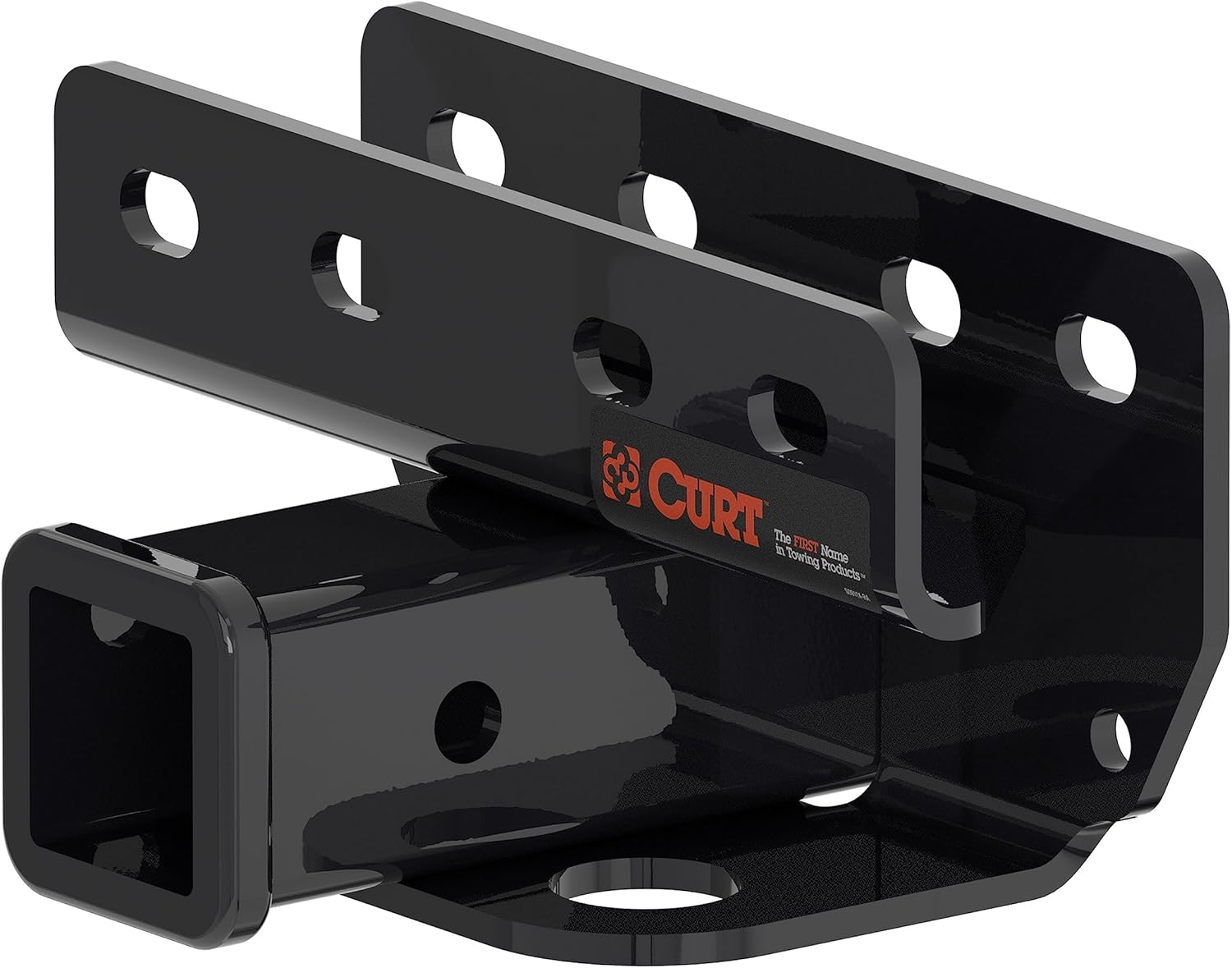 CURT 13493 Class 3 Trailer Hitch, 2" Receiver, Fits 2021-2026 Ford Bronco Without Factory Receiver, 3,500 lb GTW, 350 lb TW, 4,000 lb WD, Custom Fit, Steel Tow Hitch, A-Coat and Powder Coat