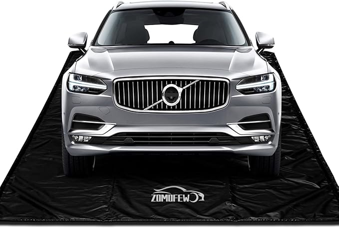 Garage Car Mat, Non-Slip Garage Floor Mat, Heavy Duty Waterproof Containment Mat by ZOMOFEW