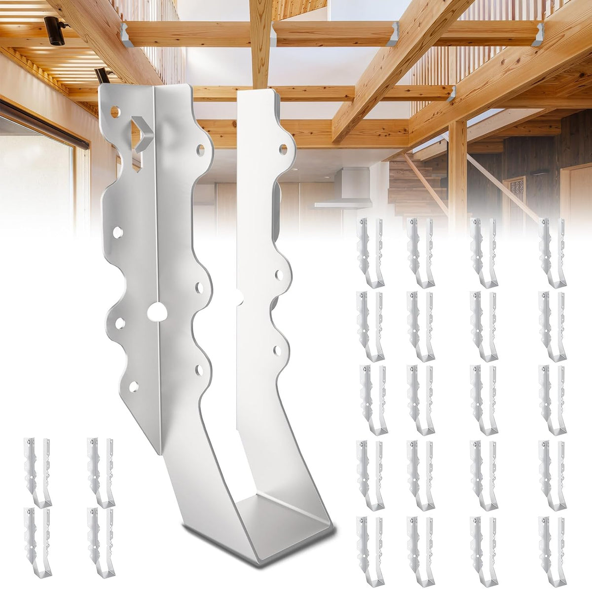 2x8 joist hangers,18 gauge metal face mount joist, main product view