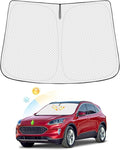 Windshield Sun Shade for 2020-2025 2026 Ford Escape Accessories Thicken 6-Layer by Canvcle