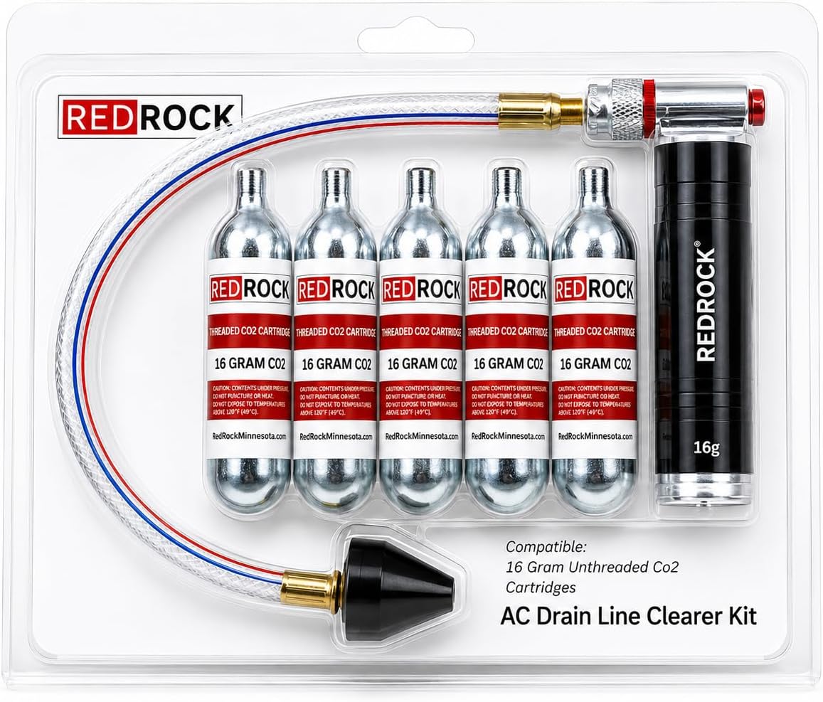 redrock gallo drain gun ac drain line cleaner, main product view