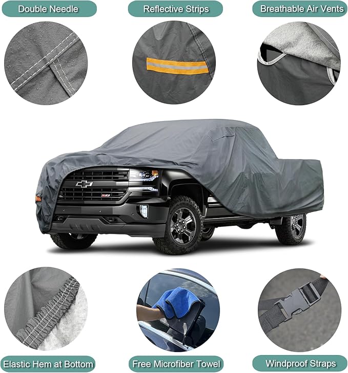 16 Layers Truck Cover Waterproof All Weater