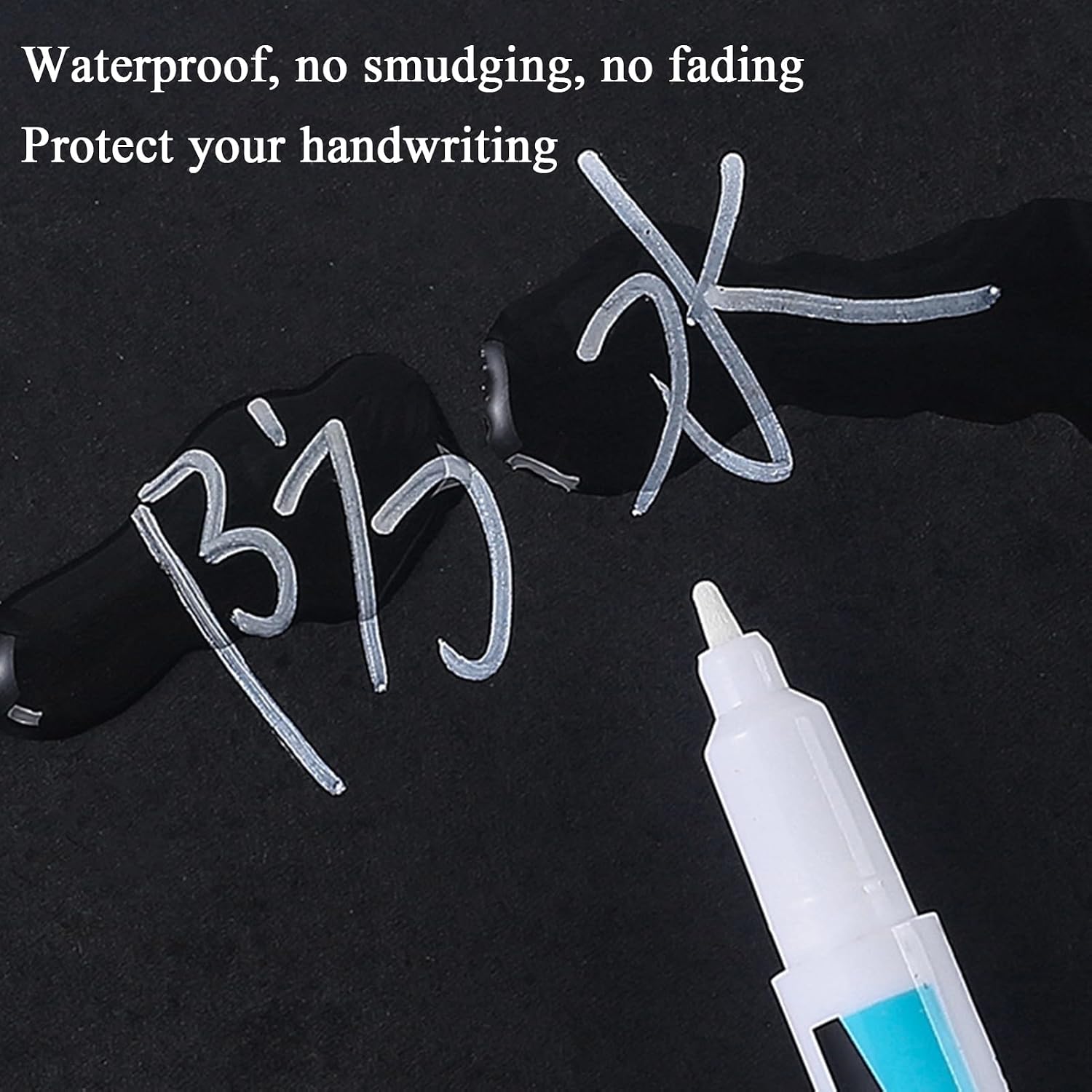 Tire Marker White - Waterproof Paint Pen, Automotive Pencil, Tire Lettering Marker, Long Lasting Rubber Writing Tool | Commercial Construction Use For Vehicle Maintenance Marking
