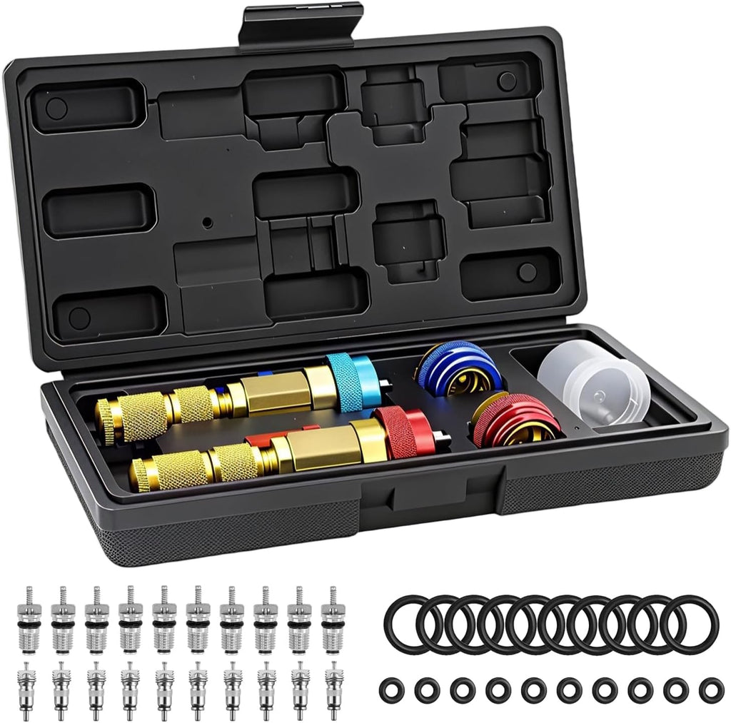 r134a r1234yf ac valve core removal tool kit-universal, main product view