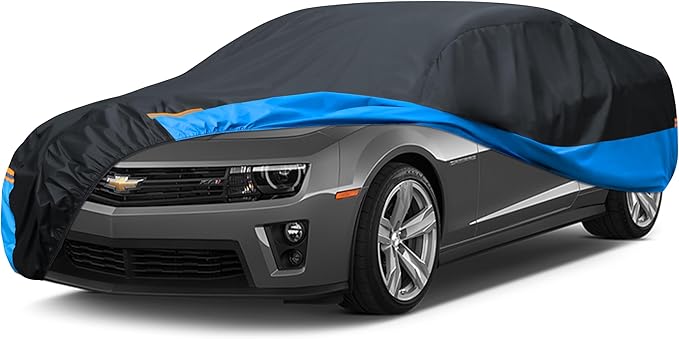 Car Cover Waterproof All Weather Outdoor Windproof Dustproof UV Protection Fit by FSGRICH
