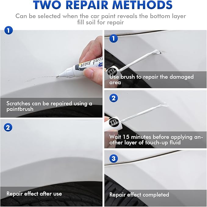 Hyper White Touch Up Paint Compatible - Image 4