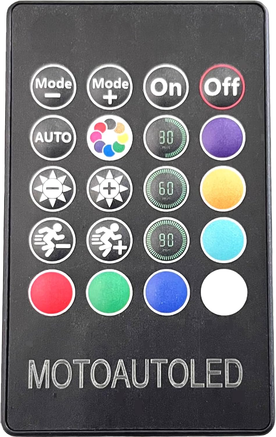 16Pcs RGB Motorcycle LED Underglow Kit Strips Waterproof Multi Color Music Accent Light APP Brake Signal Remote Control Accessories for ATV Can-Am Harley Davidson Honda Kawasaki Suzuki