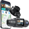cooau d30s 4k dash cam with gps wi-fi, main product view