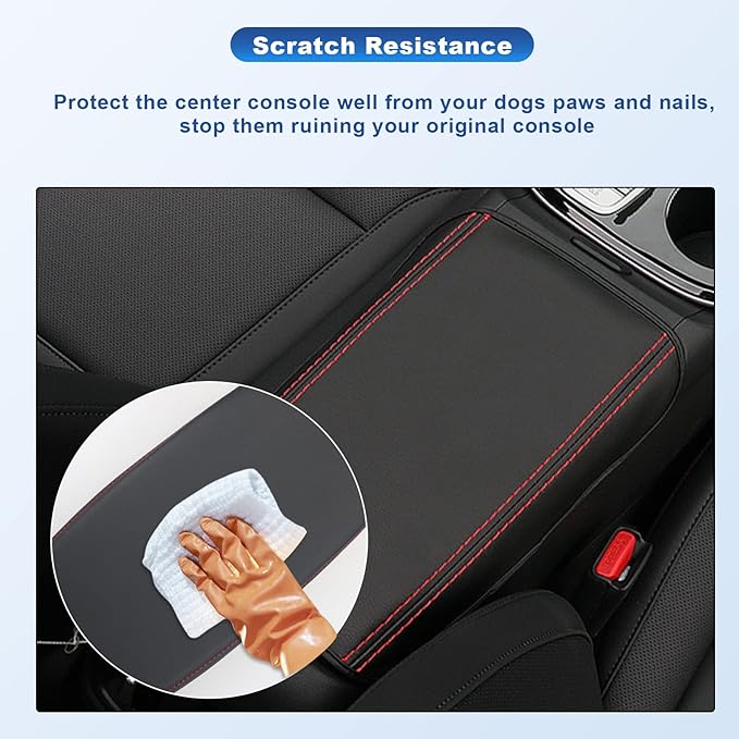 CDEFG for Santa Cruz 2022 2023 Pickup Truck Center Console Cover Armrest Cover - Image 3