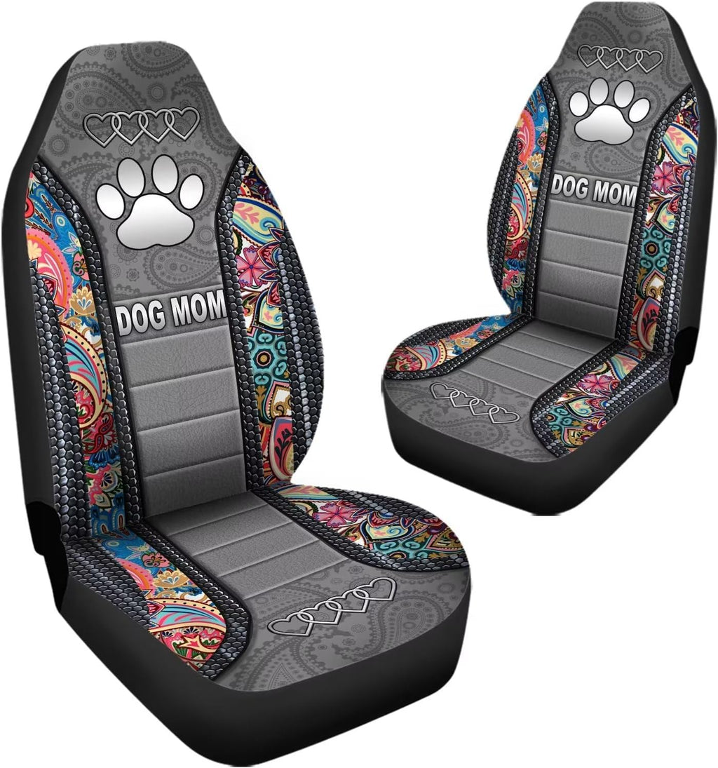 howilath seat covers for cars 2 piece vehicle, side view