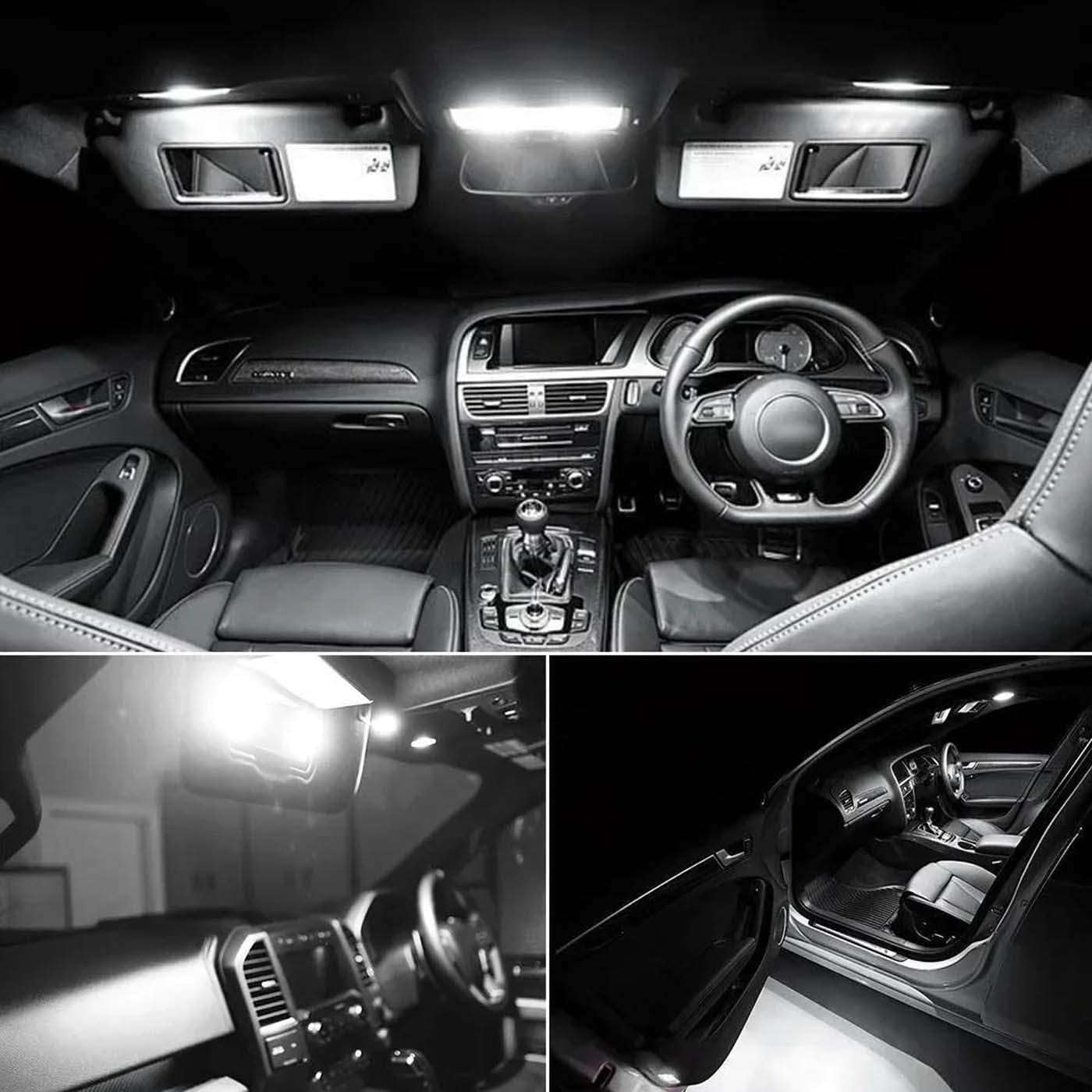 11Pcs LED Interior Indoor Reading Luggage Glove Box Light Kit, for Volvo S40 1996 1997 1998 1999 2000 2001 2002 2003
