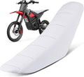 Electric Dirt Bike Seat Cover for Yozma In 10 E-Bike Non-Slip Soft Cushion White