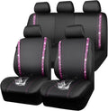 car pass bling diamond car seat covers full, main product view