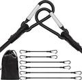 6 Piece Bungee Cords with Hooks by Rugtol