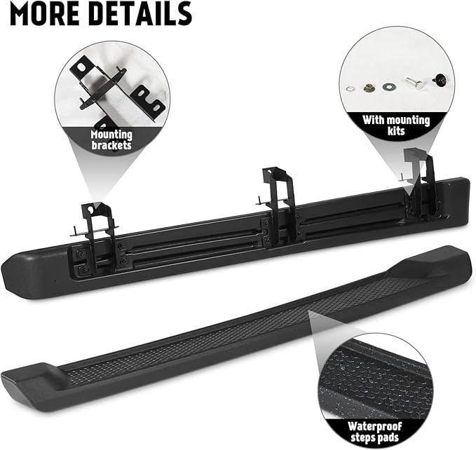 PZ 7" Running Boards Compatible - Image 9