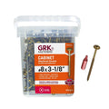 grk fasteners #8 x 3-1/8" low-profile cabinet washered, main product view