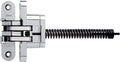 invisible closer hinge,silver, main product view