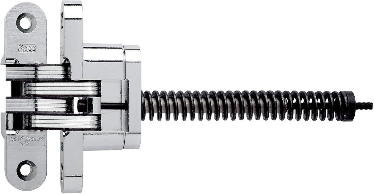 invisible closer hinge,silver, main product view