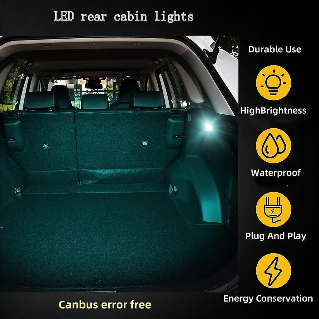 LED Trunk Cargo Light with Switch, Super Ice Bule Luggage Compartment Light Lamp Compatible with Toyota Highlander,Sienna,Venza,RAV4,Prius,Lexus RX350, CT200h, NX300h, GS350, Scion tC xB