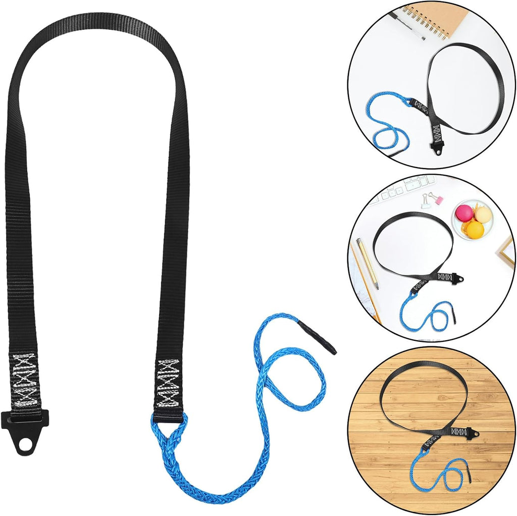 SUPVOX ATV Winch Cable Straps and for Removing Heavy Snow Reliable Operation Removing Heavy Snow 2pcs 64 Inch Heavy Duty Polyethylene Snow Plow Belts Effortless Installation for Utv